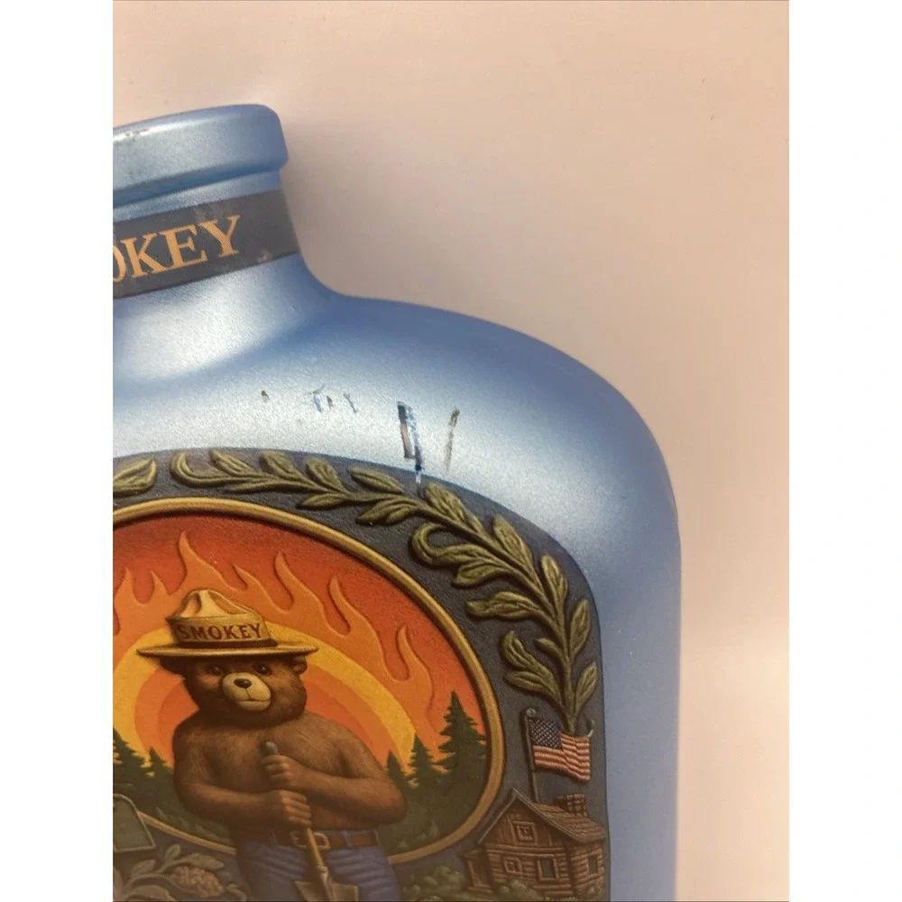 Super Rare Smokey the Bear Bottle Limited Edition See Pics